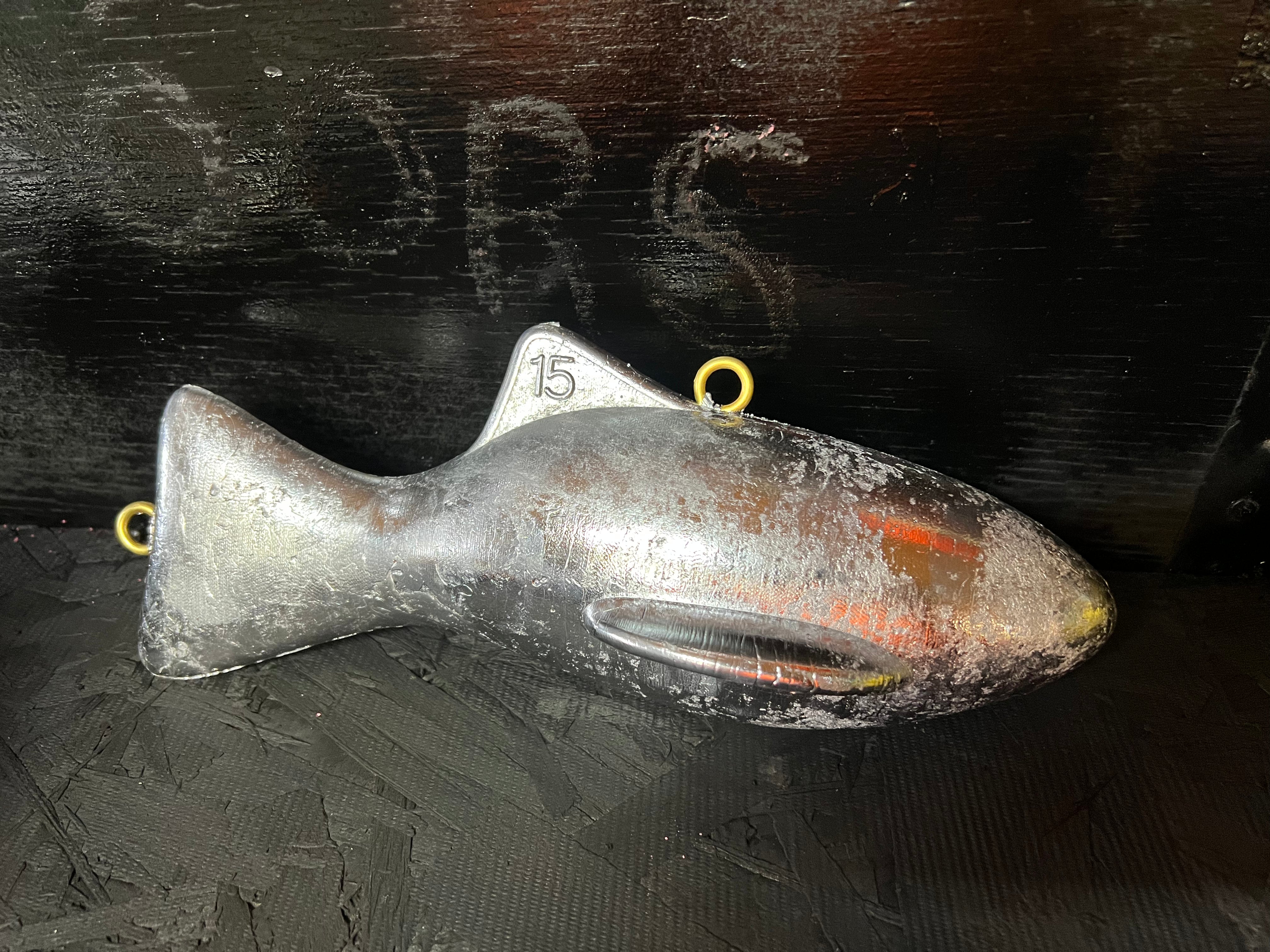 10 - 12 - 15 lb Lead Fish Downrigger Ball – RedSkyOutdoorGear